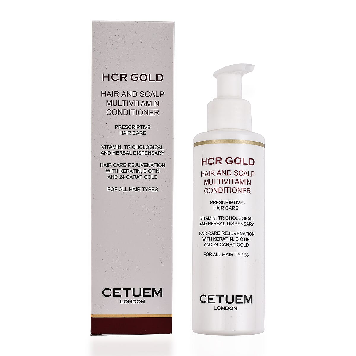 Cetuem- Trio Multivitamin Hair and Scalp Complete Treatment Bundle (Incl. Multivitamin Shampoo 150ml, Conditioner 150ml and Treatment Spray 150ml)