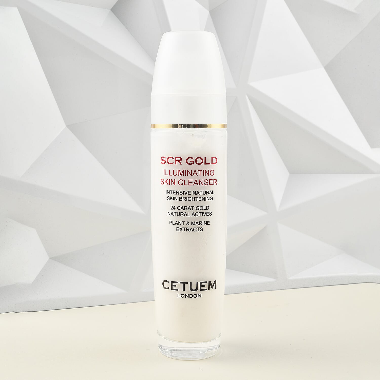 Cetuem- SCR Gold Illuminating Skin Cleanser - 100ml