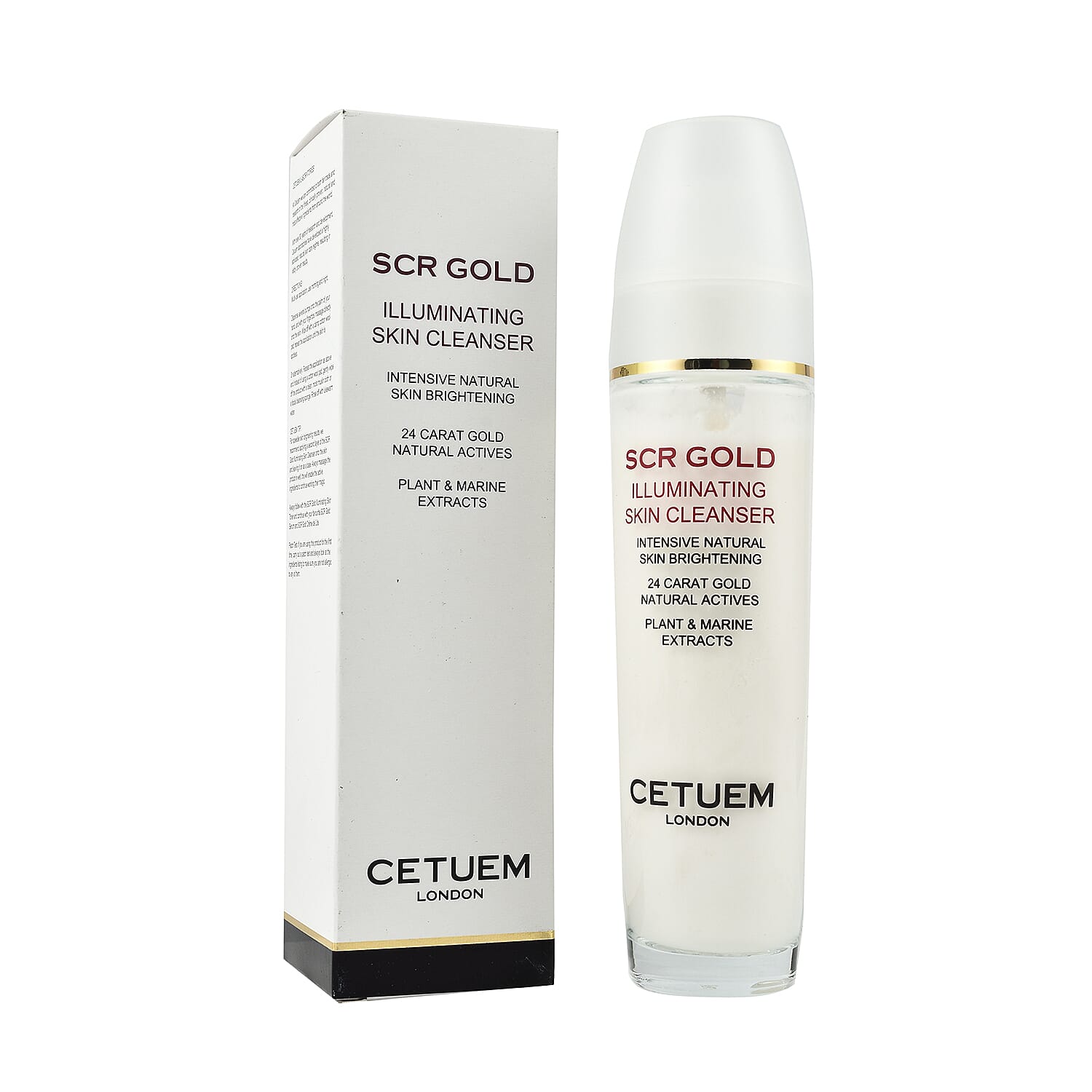Cetuem- SCR Gold Illuminating Skin Cleanser - 100ml