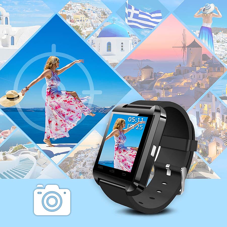 Challenger- Bluetooth Smart Watch - Black