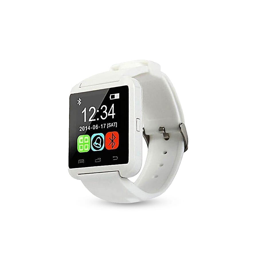 Challenger- Bluetooth Smart Watch - White