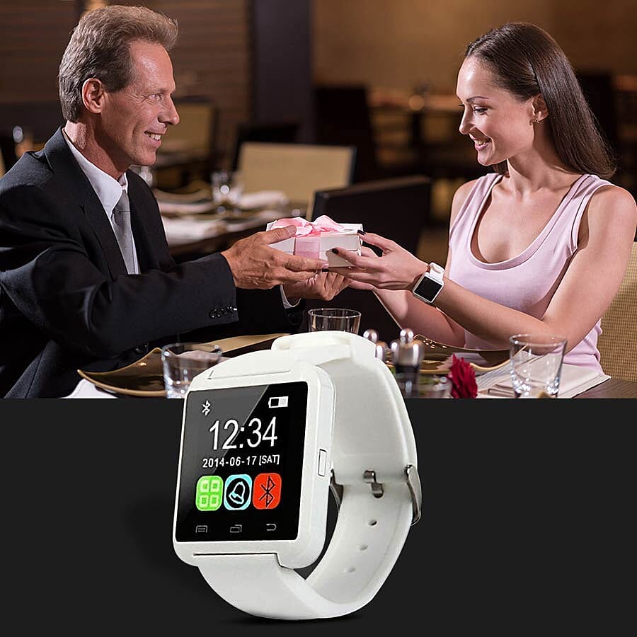 Challenger- Bluetooth Smart Watch - White