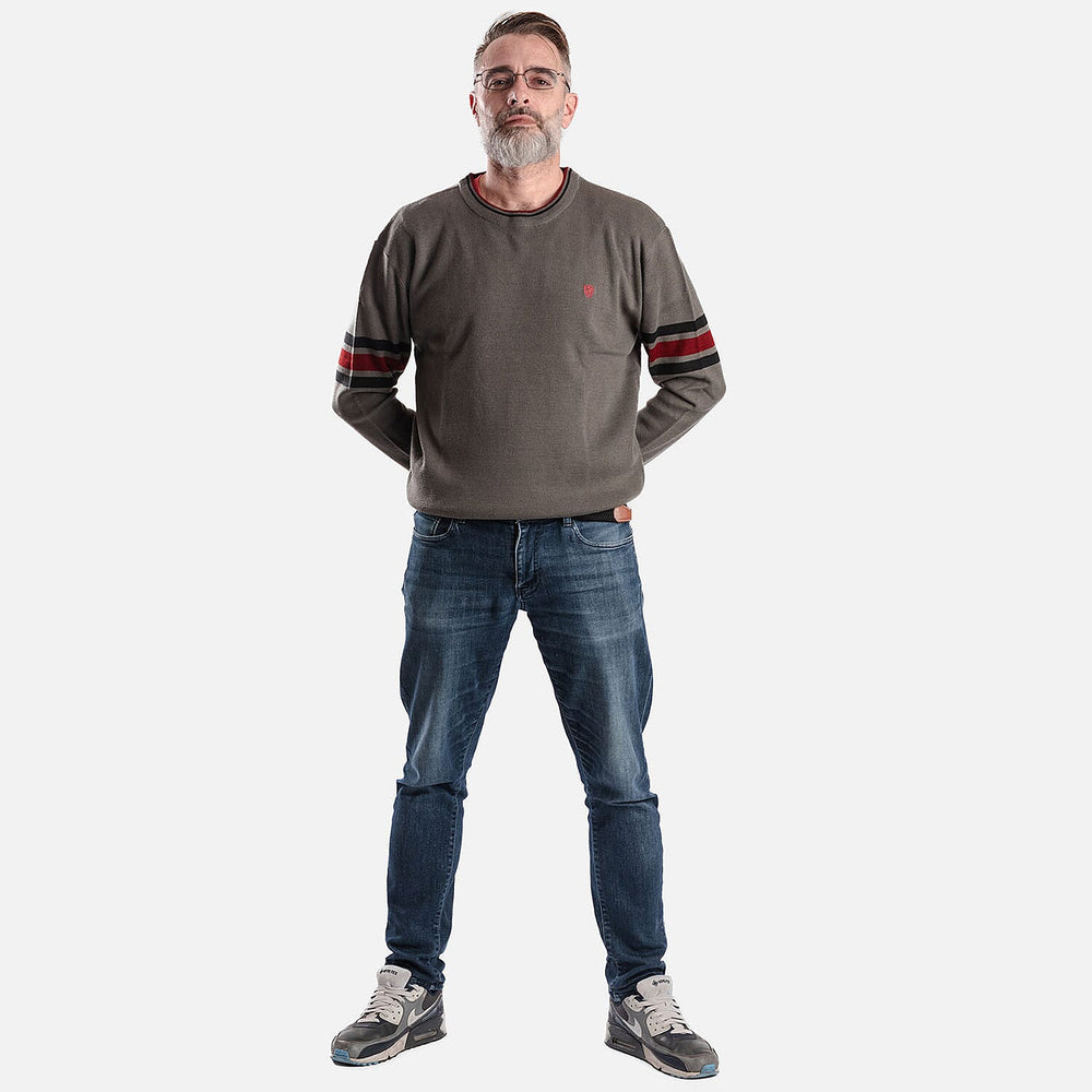Charles Norton Verve Jumper (Size L) - Grey