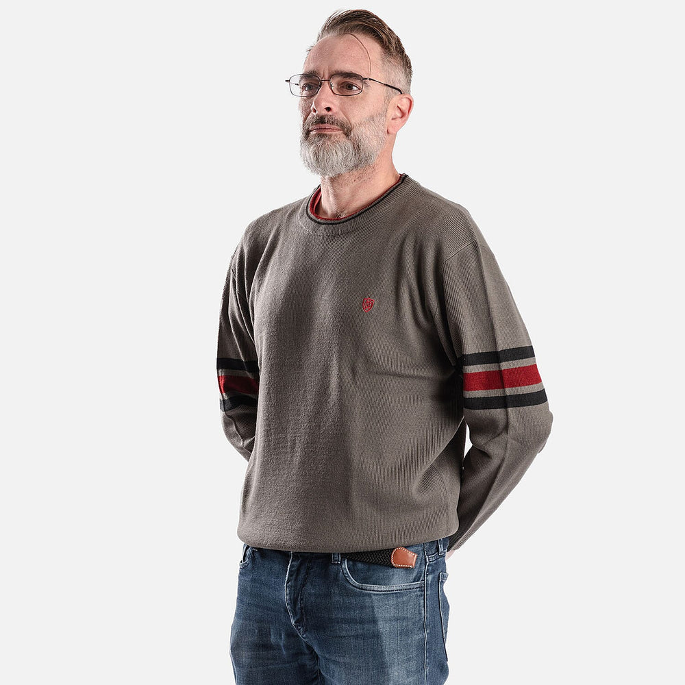 Charles Norton Verve Jumper (Size L) - Grey