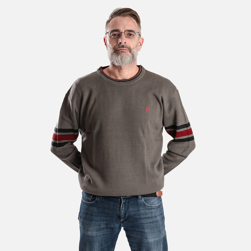 Charles Norton Verve Jumper (Size L) - Grey