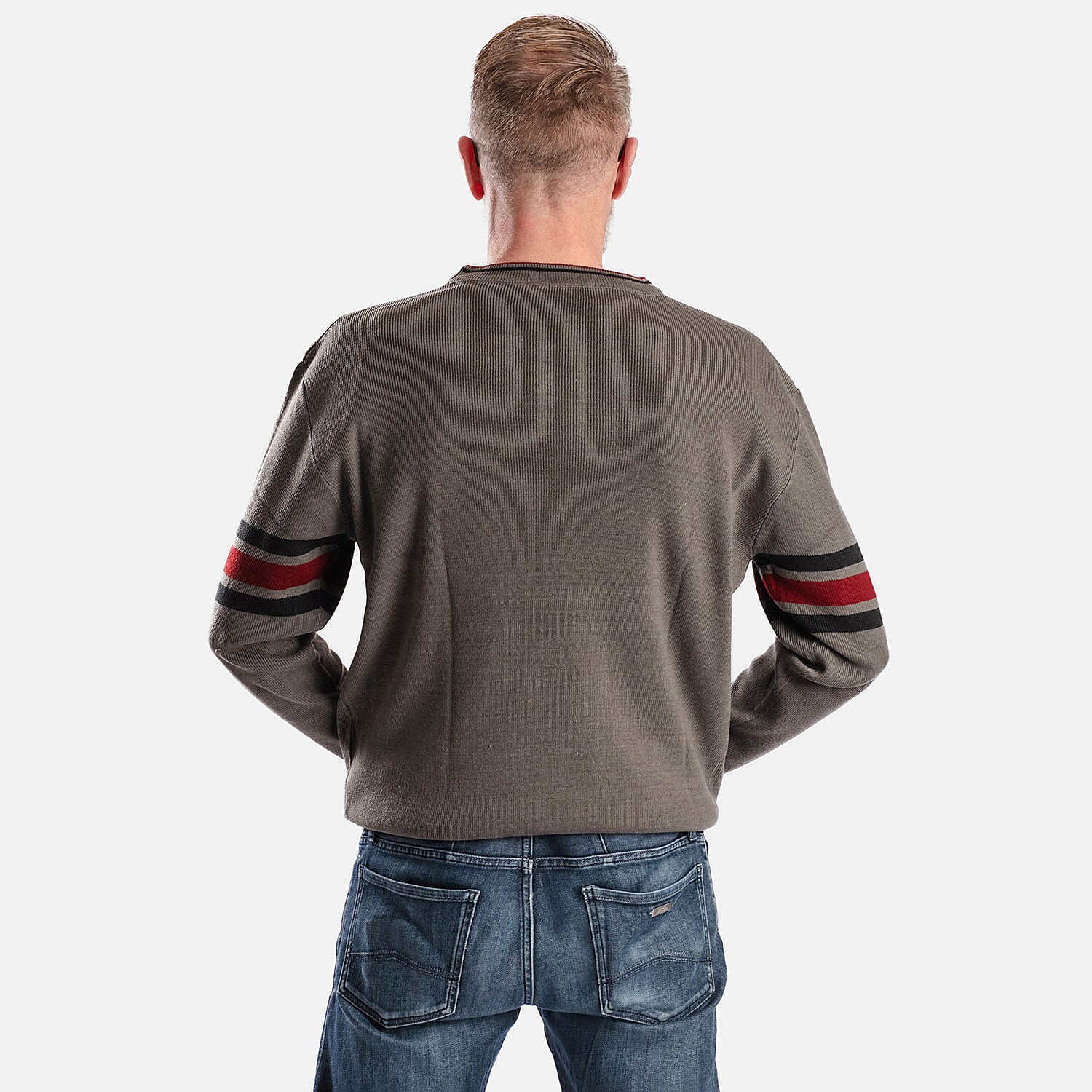 Charles Norton Verve Jumper (Size L) - Grey