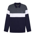 Charles Norton Cotton Sweat Shirt (Size - Large) - Navy