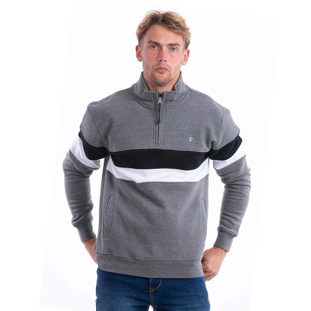 Charles Norton Cotton Sweat Shirt (Size - Medium) - Grey