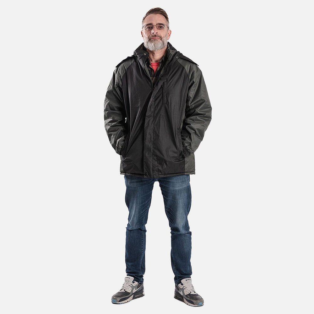 Charles Norton Polyester Jacket (Size 1x1 cm) - Black