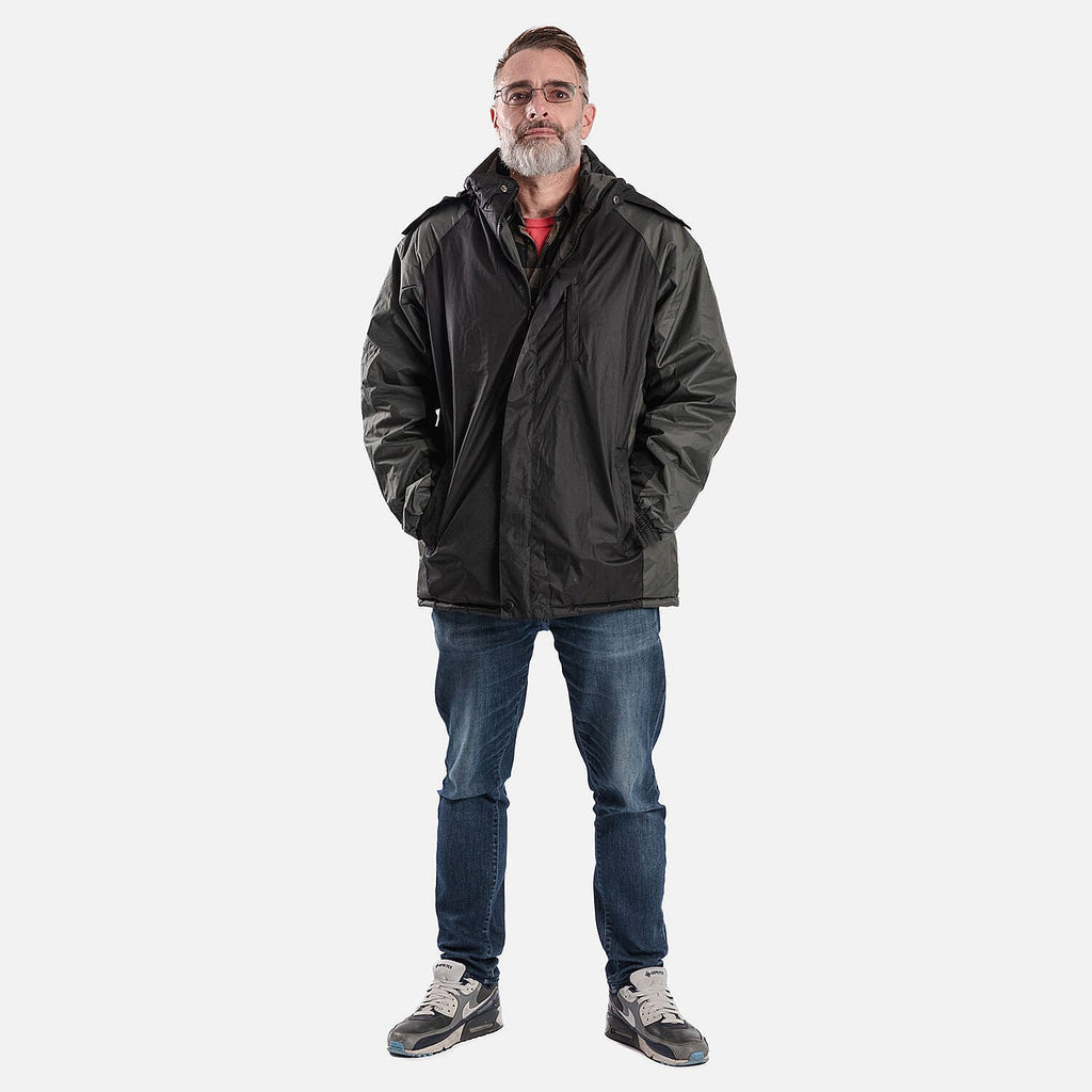 Charles Norton Polyester Jacket (Size 1x1 cm) - Black