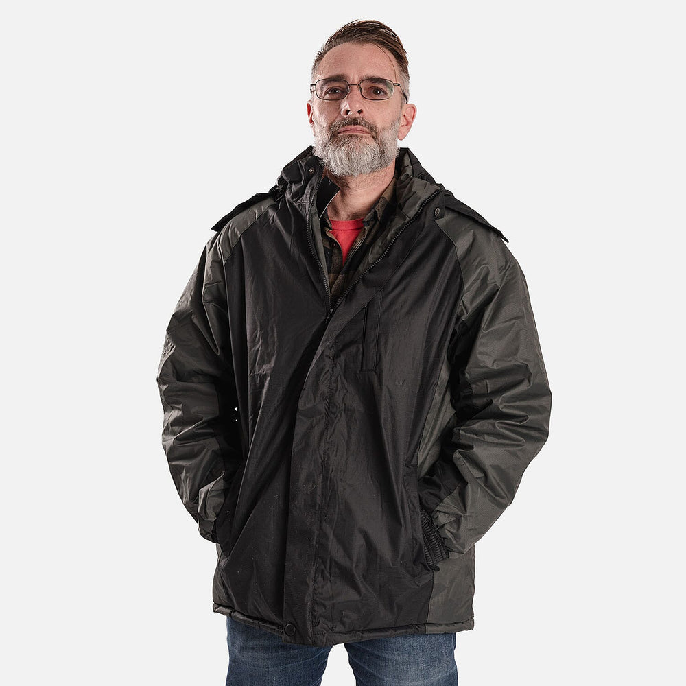 Charles Norton Polyester Jacket (Size 1x1 cm) - Black
