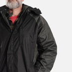 Charles Norton Polyester Jacket (Size 1x1 cm) - Black