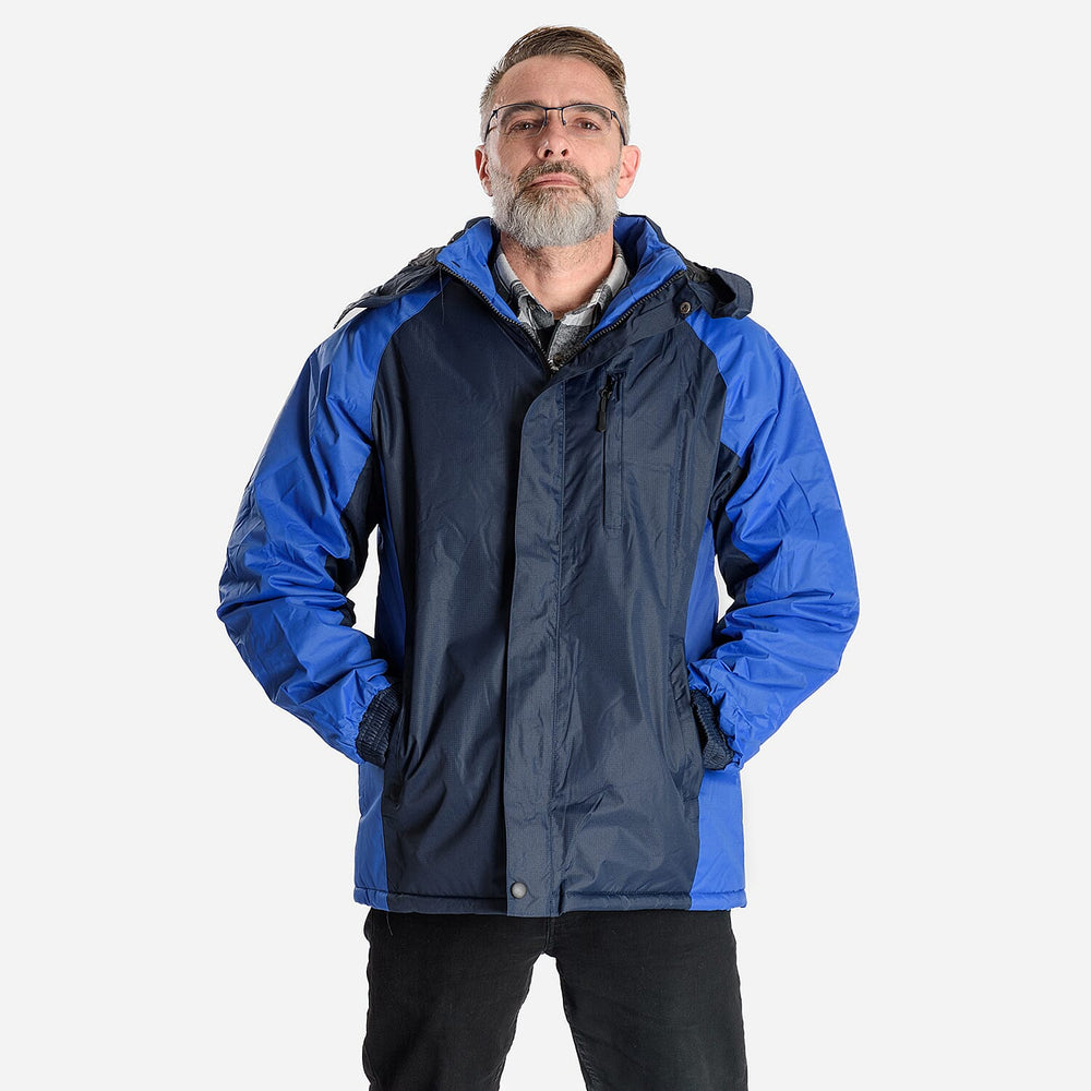 Charles Norton Polyester Jacket (Size 1x1 cm) - Navy