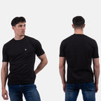 Charles Norton Chest Pocket T-Shirt (Size L, Fit 16 to 18) - Black