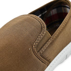 Charles Southwell Mens Brett Canvas Shoes (Size 6) - Taupe
