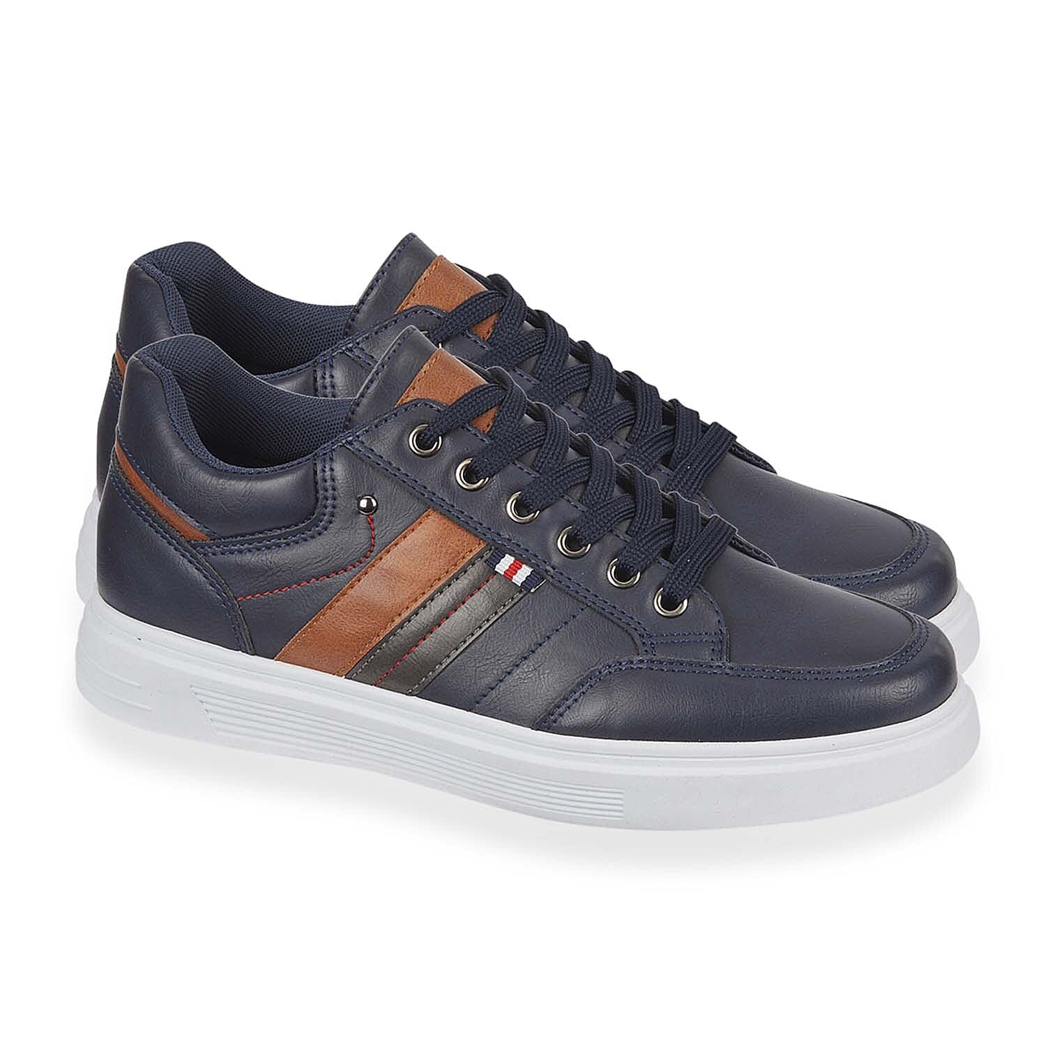 Charles Southwell Mens Shoe (Size - 7) - Navy