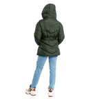 Hazel Charlotte West Autumn Winter Jacket (Size 20) - Khaki