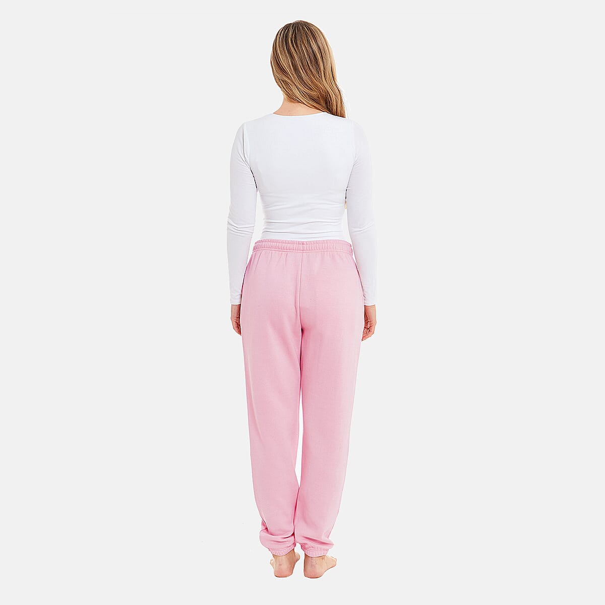 Charlotte West Ladies Cuffed Jogger (Size 8-10) - Pink
