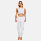 Charlotte West Ladies Cuffed Jogger (Size 16-18) - White