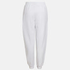 Charlotte West Womens Cotton Cuffed Jogger (Size 20-22) - White