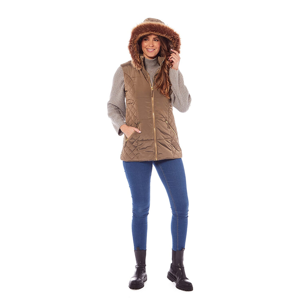 Charlotte West - HARLEY Gilet (Size-10)- Sage