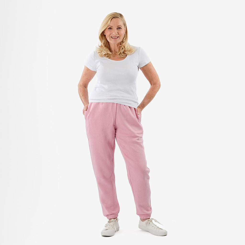 Charlotte West Ladies Cuffed Jogger (Size 8-10) - Pink
