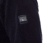 Artic storm Mens Fluffy Fleece Hoodie (Size XXL) - Navy
