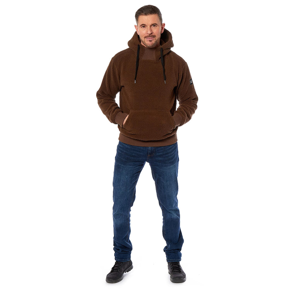 Charlotte West Leo Mens Fluffy Fleece Hoodie (Size XXXL) - Oliver