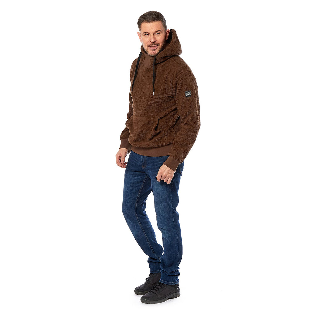 Charlotte West Leo Mens Fluffy Fleece Hoodie (Size XXXL) - Oliver