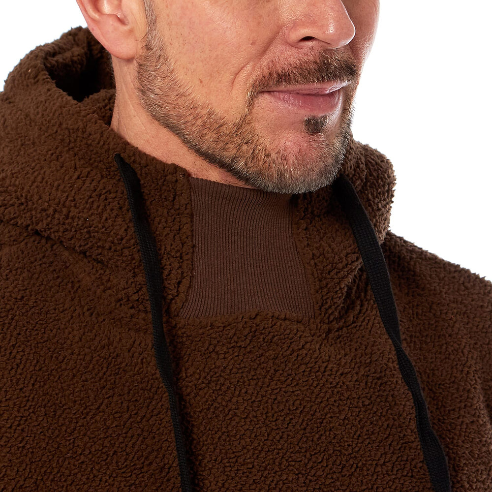 Charlotte West Leo Mens Fluffy Fleece Hoodie (Size XXXL) - Oliver