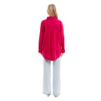 Charlotte West Ladies Linen Oversized Shirt