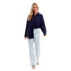 Charlotte West Ladies Linen Oversized Shirt