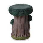 THE BIGGEST HOME DECOR LAUNCH -Gnome House Stool with Tree Stump Top (32x32x43 cm) - Treehouse