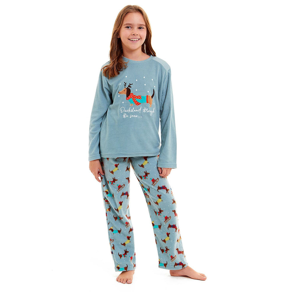 Polyester Pyjama (Size 1x1 cm) - Blue