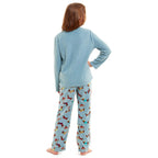 Polyester Pyjama (Size 1x1 cm) - Blue