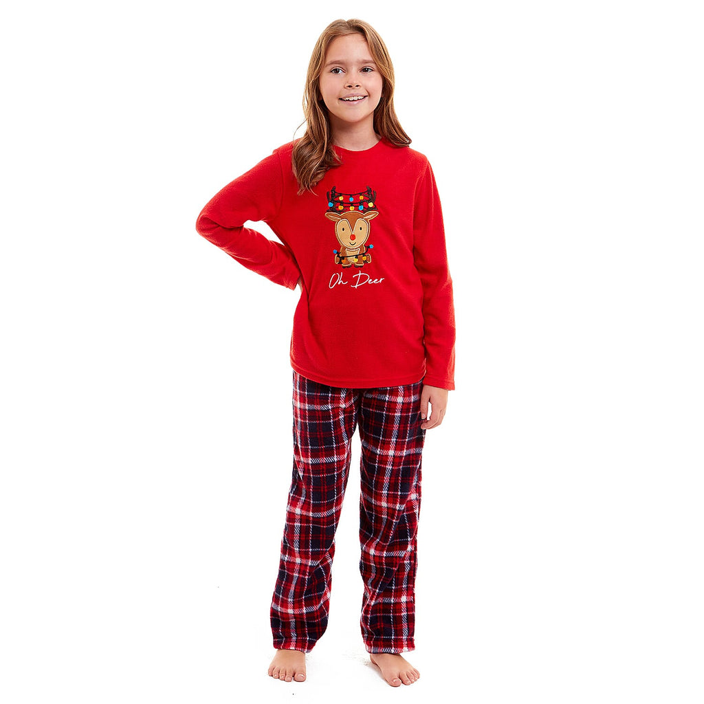 Polyester Pyjama (Size 1x1 cm) - Wine