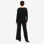 SHOWSTOPPER DIAMANTE COLLECTION - Chilli Charm Diamante Knit Jumper (Size - M-L 10 TO 16) - Black