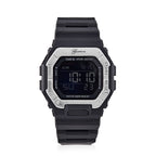 GENOA Designer Inspired Watch in Stainless Steel - Black