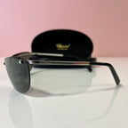 CHOPARD - Wraparound Rimless Eyewear with Tinted Lenses - Black - Silver
