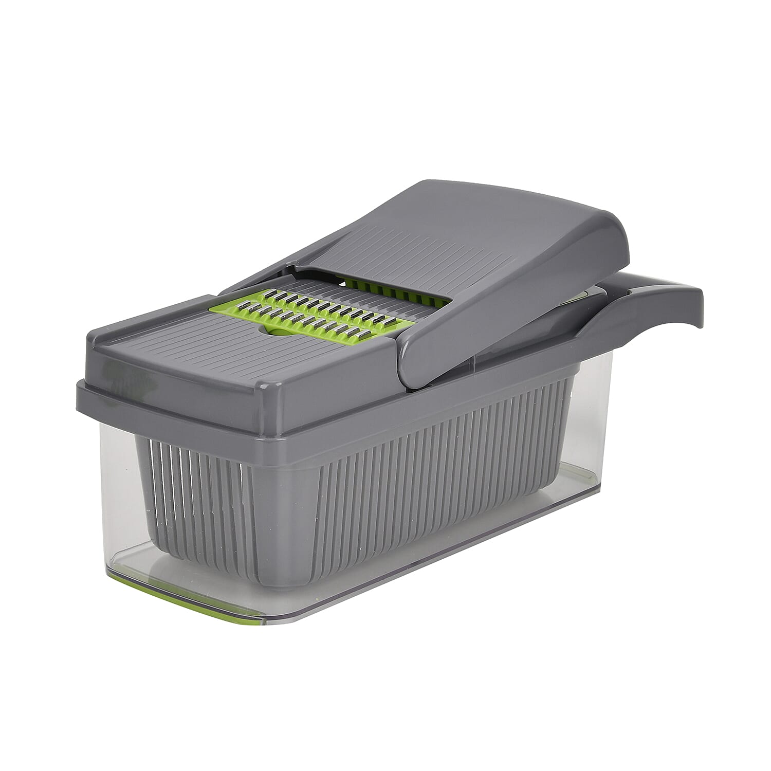 15-in-1 Vegetable Chopper - Grey & Green