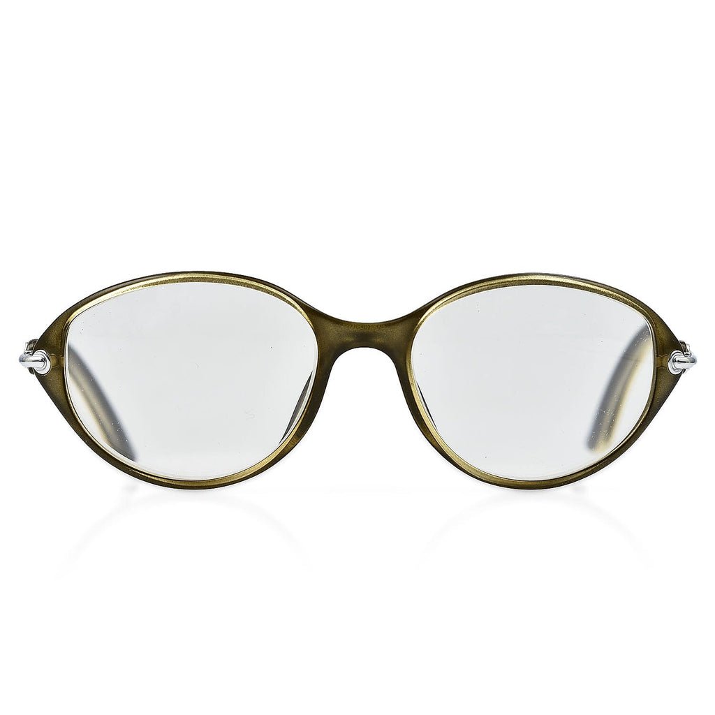 Christian Dior Oval Readers (Power 3.0) - Green
