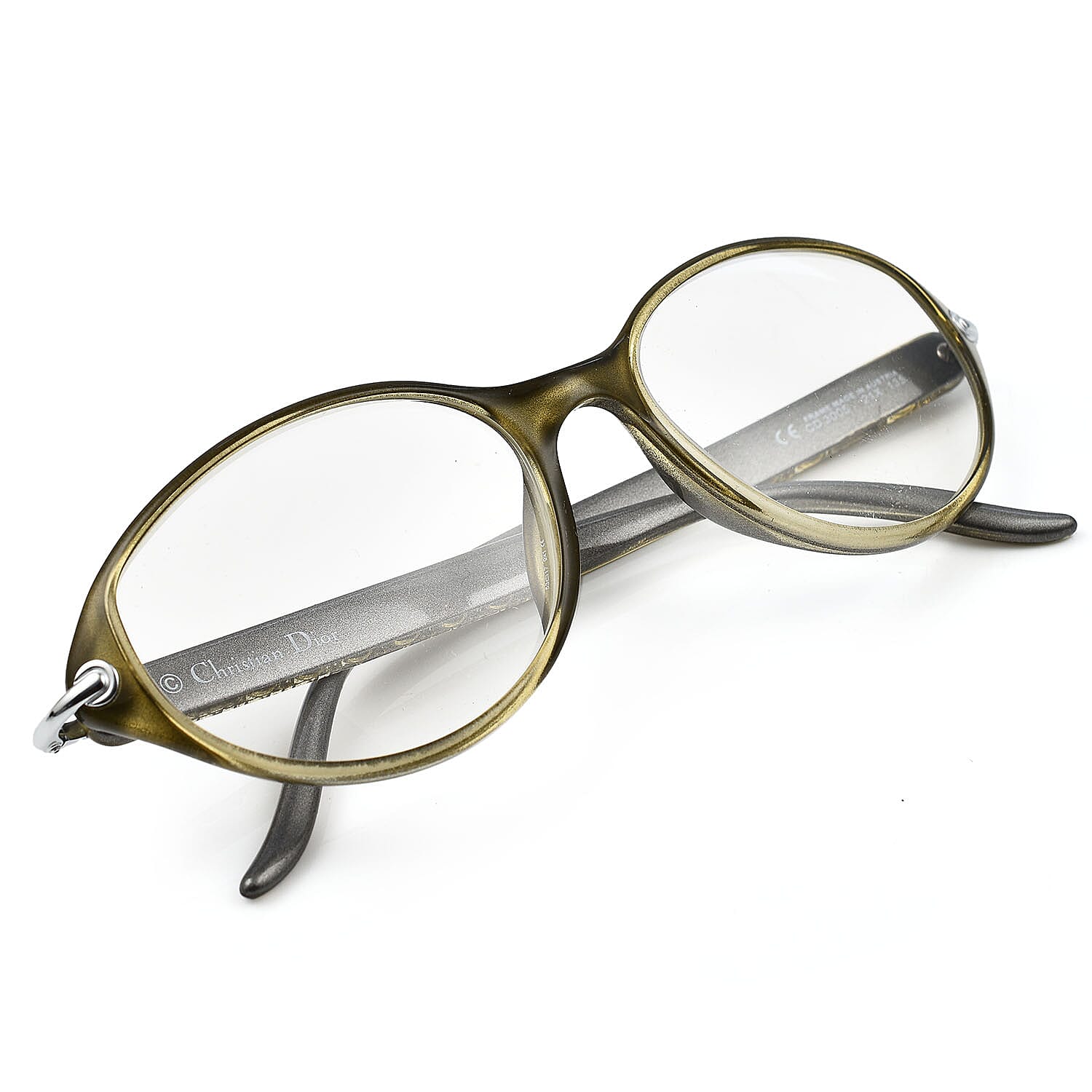Christian Dior Oval Readers (Power 3.0) - Green