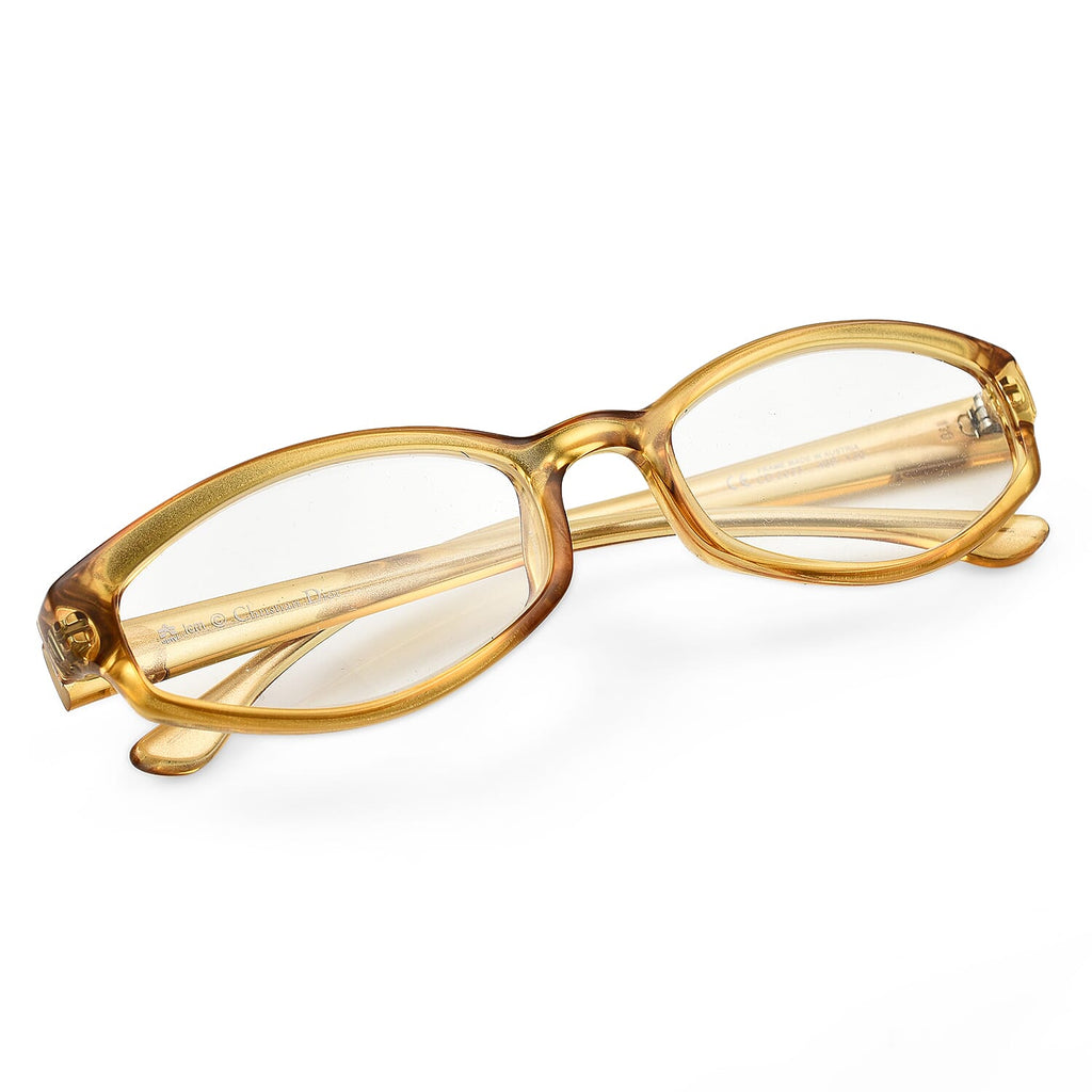 Christian Dior Oval Readers (Power 3.0) - Yellow