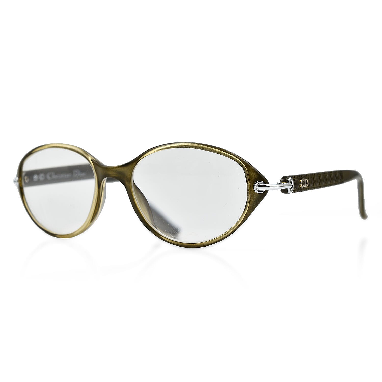 Christian Dior Oval Readers (Power 4.0) - Green