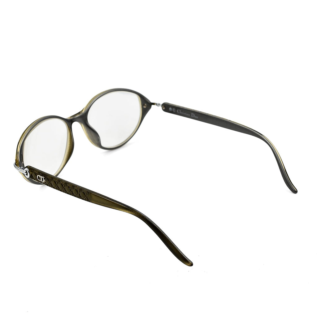 Christian Dior Oval Readers (Power 4.0) - Green