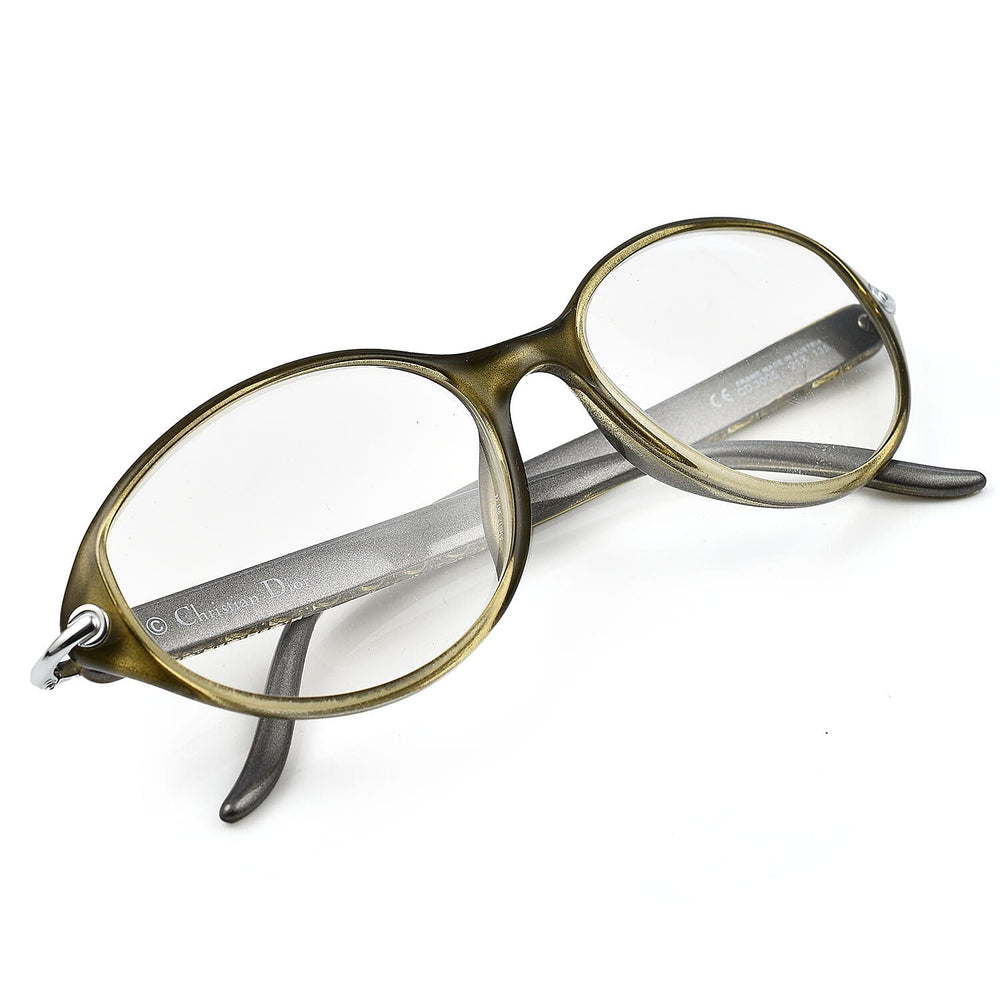 Christian Dior Oval Readers (Power 4.0) - Green