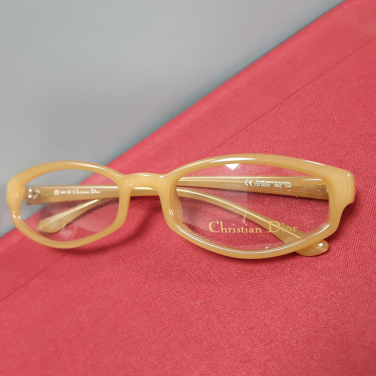 Christian Dior Reading Glass (Power 3.5) - Camel