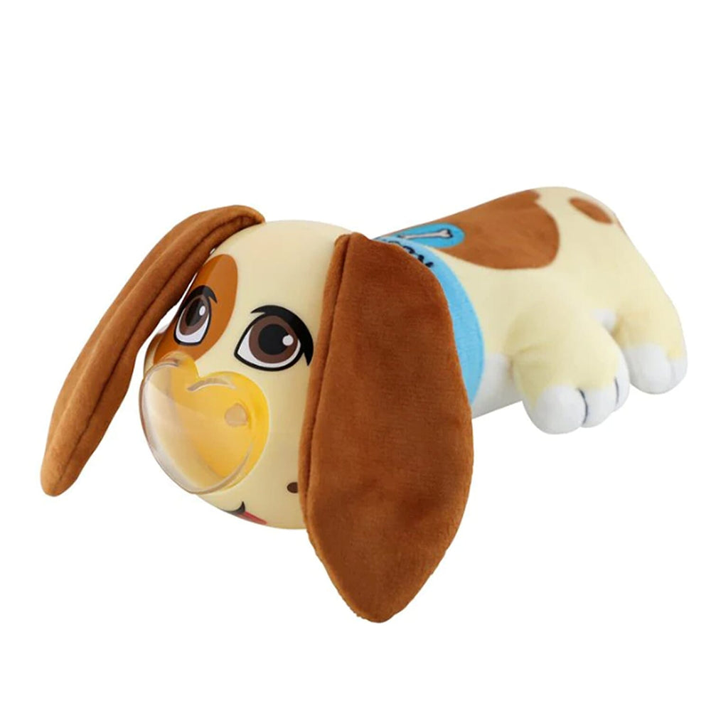 Christmas Closeout Toys - Childrens Animal Soft Toy Pull Tail to Light up Torch - Dog