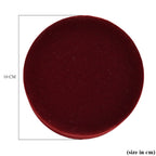 Christmas Dark Red Velvet Solid Pendant Box