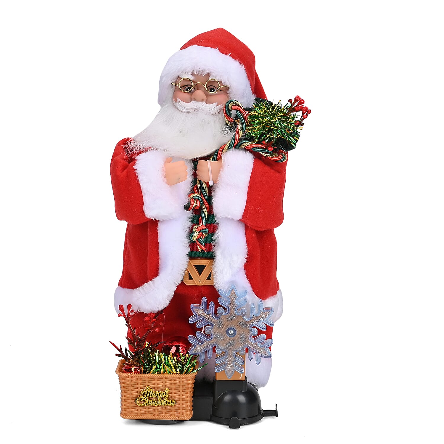 Christmas Ornament One Size- Multi Color & Red